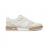 FENDI MATCH LOW-TOP SNEAKERS IN WHITE SUEDE - FDS004