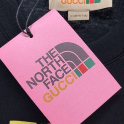 THE NORTH FACE X GUCCI OVERSIZE T-SHIRT IN BLACK - GGS002