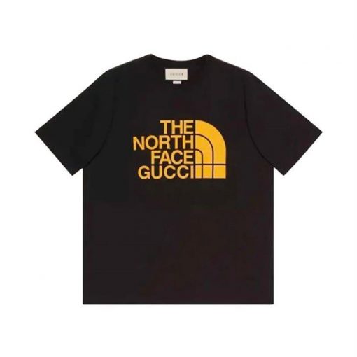THE NORTH FACE X GUCCI OVERSIZE T-SHIRT IN BLACK - GGS002