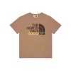 THE NORTH FACE X GUCCI T-SHIRT IN CAMEL - GGS011