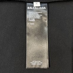 BALENCIAGA MEN'S SLIME T-SHIRT MEDIUM FIT IN BLACK - BAS011