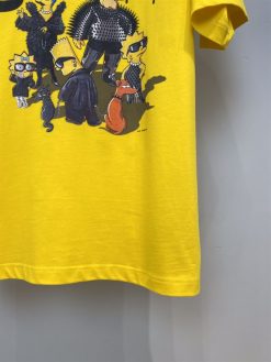 BALENCIAGA MEN'S THE SIMPSONS TM & © 20TH TELEVISION T-SHIRT OVERSIZED IN YELLOW - BAS007