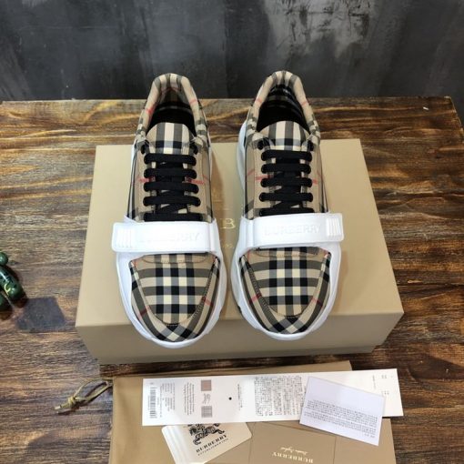 BURBERRY VINTAGE CHECK COTTON SNEAKER - BBR011