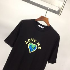 GIVENCHY LOVE ME PRINTED COTTON-JERSEY T-SHIRT - GTS010