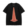 GIVENCHY SLIM FIT T-SHIRT IN JERSEY WITH CERAMIC PRINT IN BLACK - GTS003