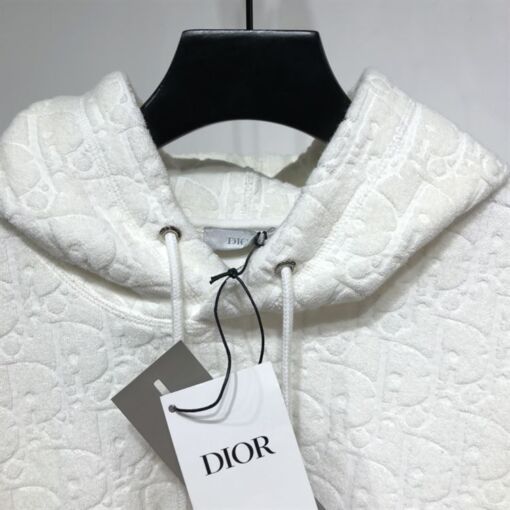 DIOR OBLIQUE HOODED SWEATSHIRT, RELAXED FIT - DOS010