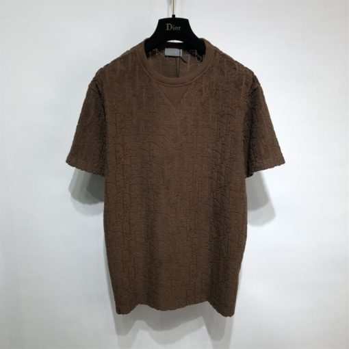 DIOR OBLIQUE T-SHIRT, RELAXED FIT - DOT007