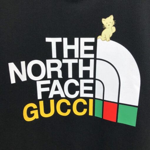 GUCCI X THE NORTH FACE SWEATSHIRT BLACK - GCK005