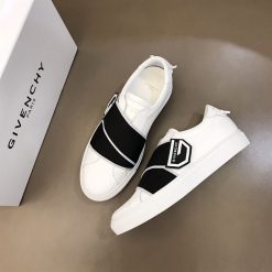 GIVENCHY ELASTICATED LOGO STRAP SNEAKERS - GVC004