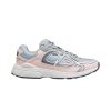 DIOR B30 SNEAKER GRAY MESH AND LIGHT PINK AND GRAY TECHNICAL FABRIC - DO058
