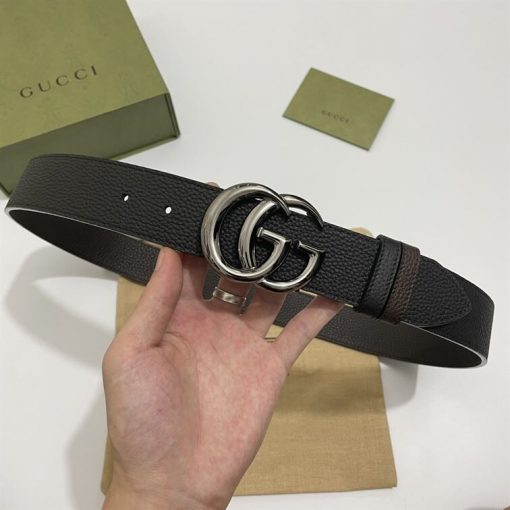 GUCCI GG MARMONT REVERSIBLE THIN BELT - GB013