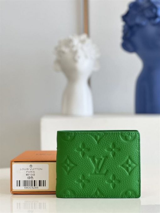 LOUIS VUITTON MULTIPLE WALLET IN GREEN - WLV035