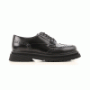 PRADA BRUSHED LEATHER DERBY BROGUE SHOES SHOES - PRS033