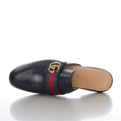 GUCCI BLACK PRINCETOWN SLIPPERS - GL033
