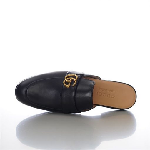 GUCCI BLACK PRINCETOWN SLIPPERS - GL032