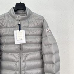 MONCLER ACORUS QUILTED DOWN JACKET IN GREY - MC058